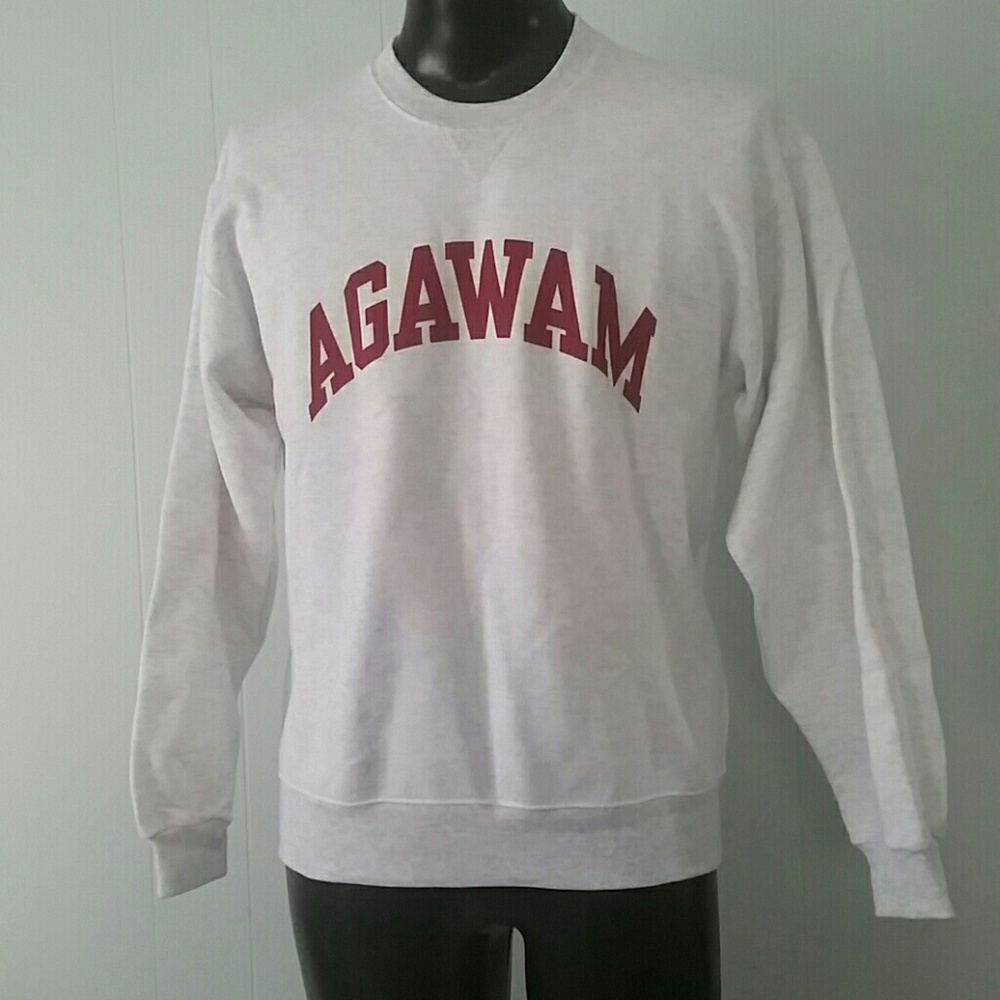 ⬇️ Agawam Mass Sweatshirt Heather Gray